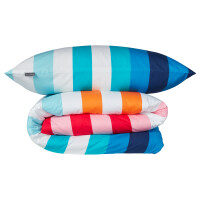 Renforcé Bettwäscheset Happy Stripe