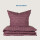 Schiesser Bettwäscheset Drops - Feinbiber - 2-teilig - 135 x 200 cm - Mauve