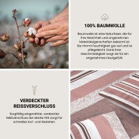Schiesser Bettwäscheset Adele - Renforcé - 2-teilig - 135 x 200 cm - Puderrosa
