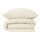 Musselin Bettwäscheset Molly Offwhite 155 x 220 cm
