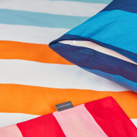 Renforcé Bettwäscheset Happy Stripe